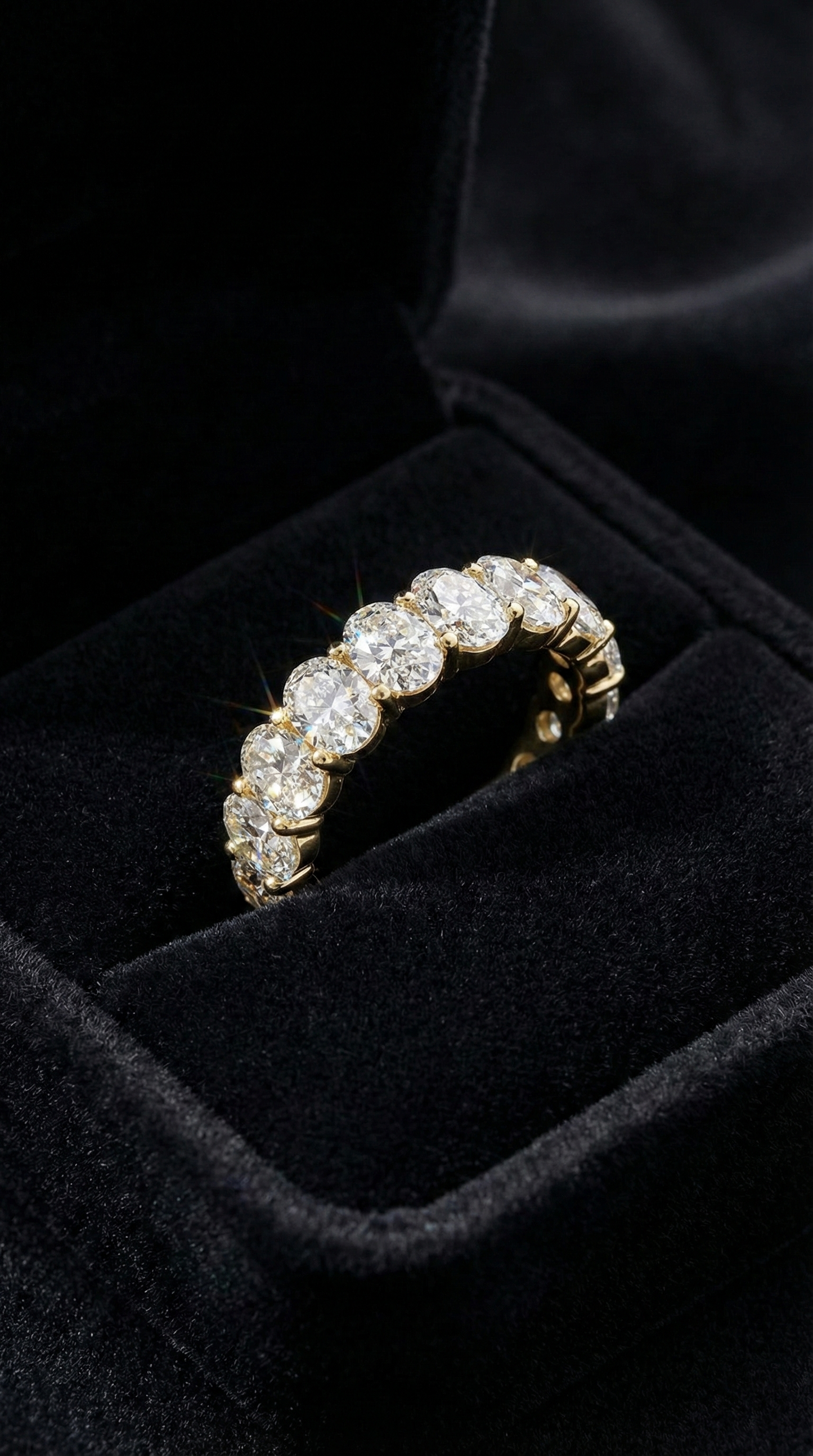 Bague Orbite en Pierre de Lune