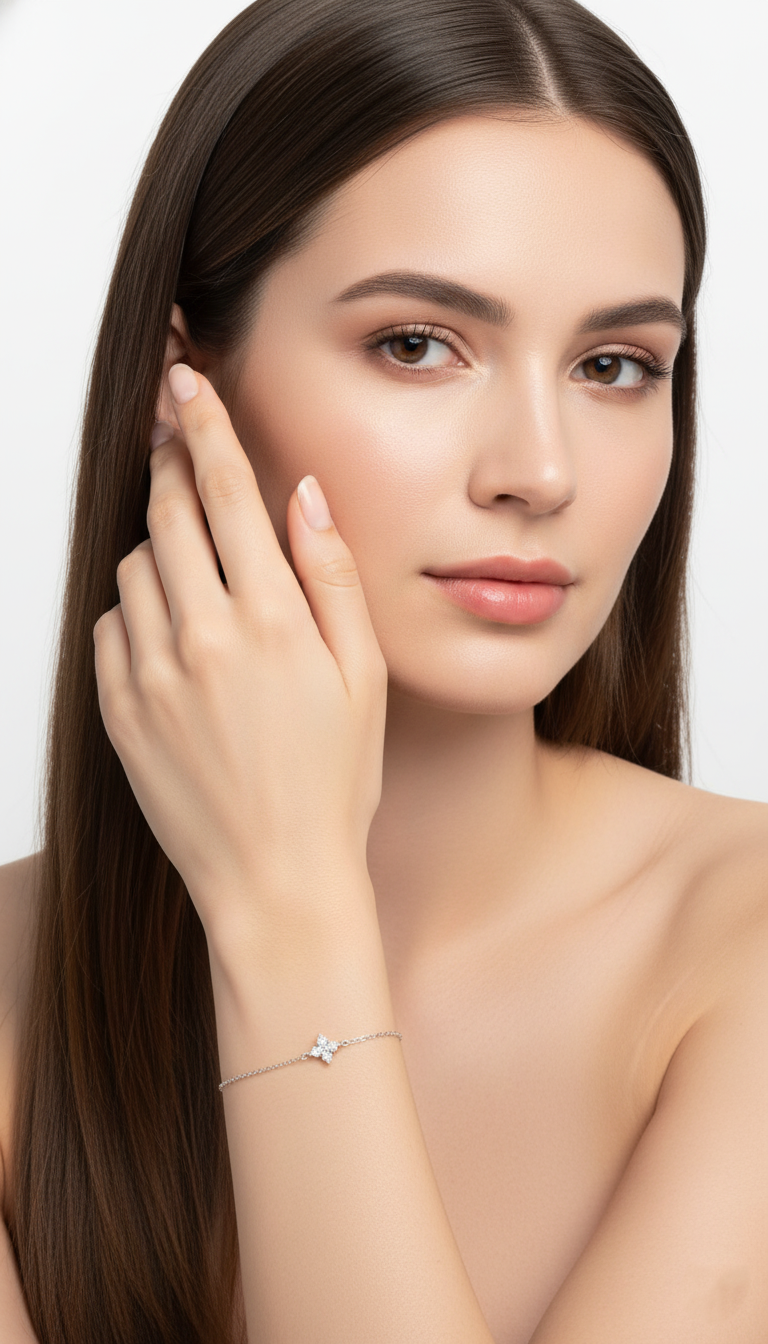 Kärleksblad Armband