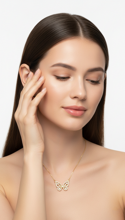 Mystisk Fjärilshalsband