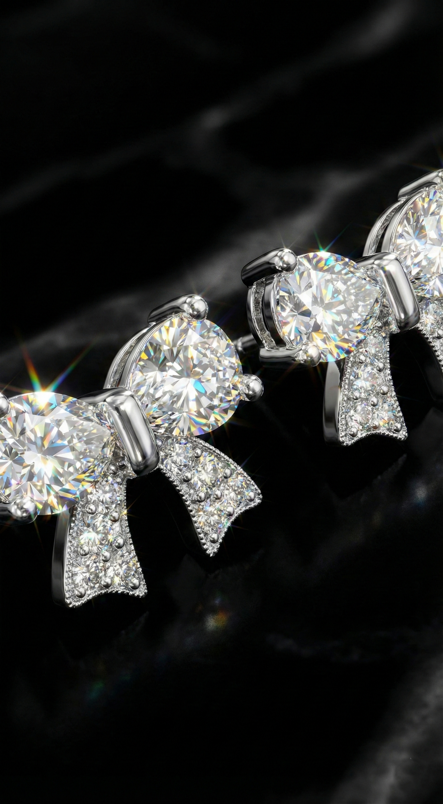 Bowtie Brilliance Earrings