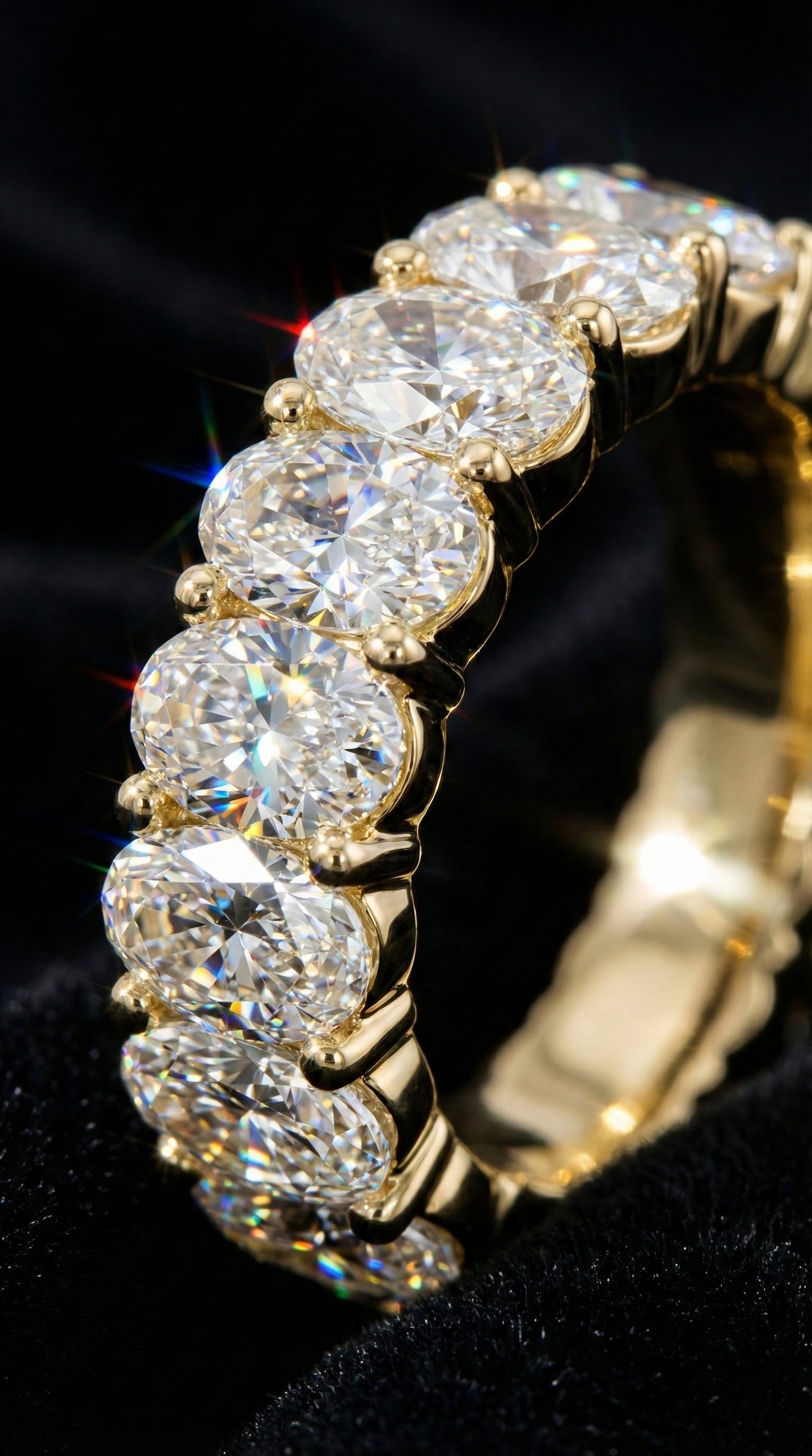 Bague Orbite en Pierre de Lune