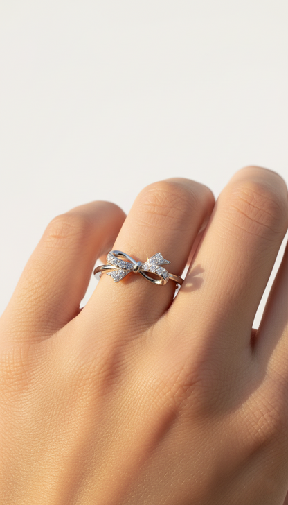 Tied with Elegance Ring