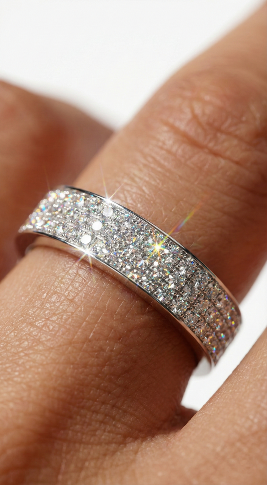 Serene Halo Ring