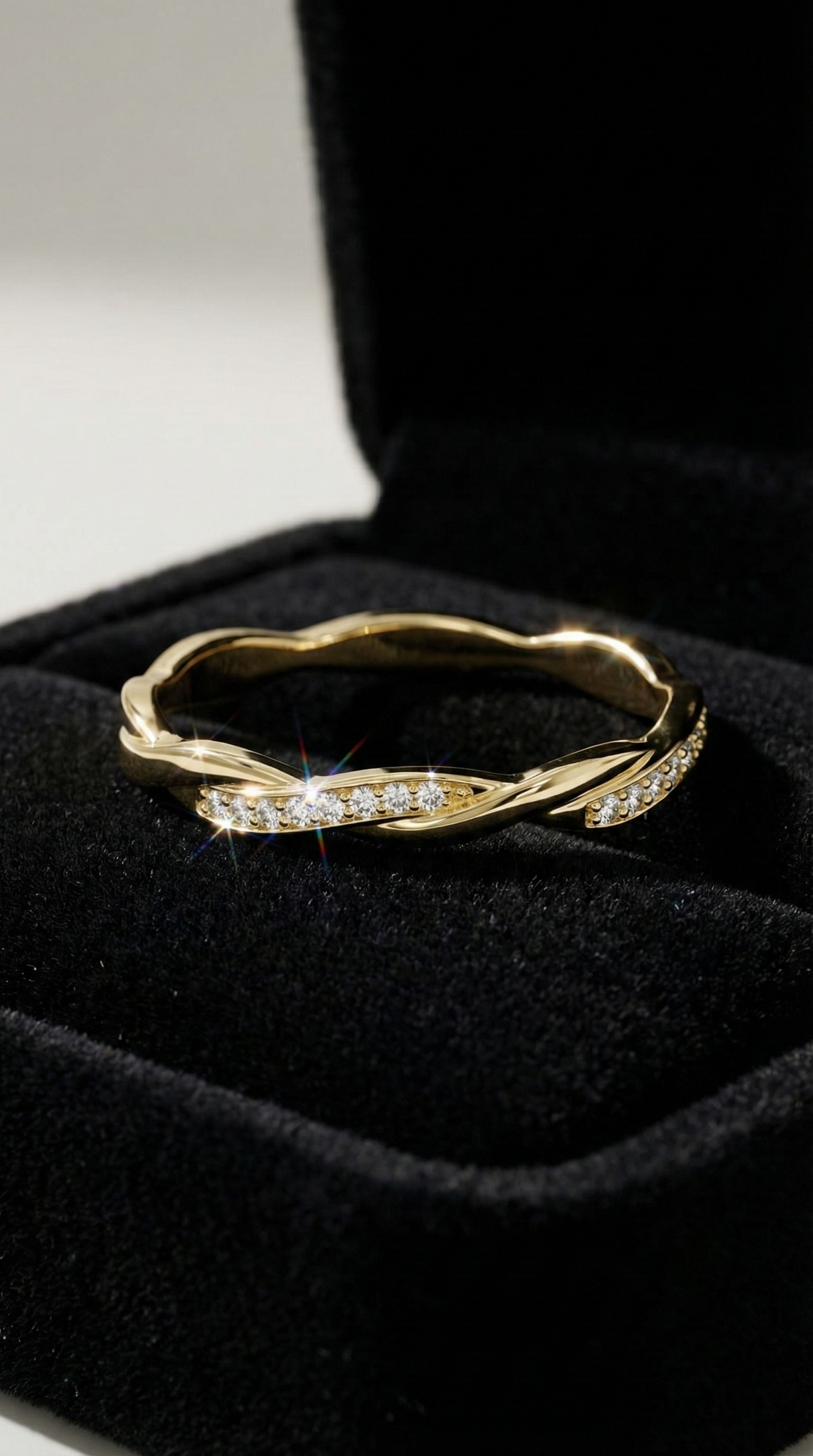 Celestial Swirl Ring