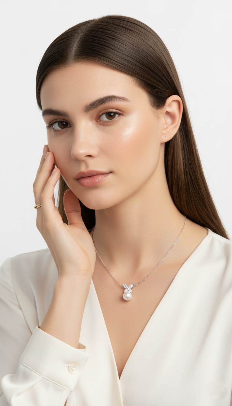 Pristine Pearl Necklace