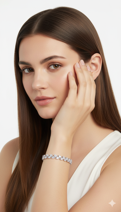 Bladig Omfamning Armband