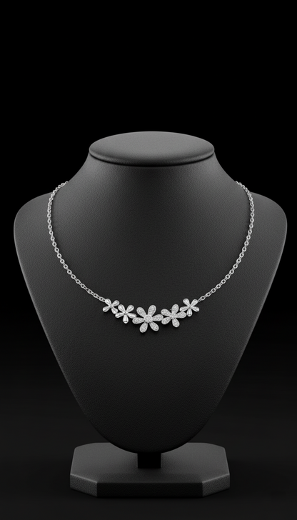 Förtrollad Blomma Halsband