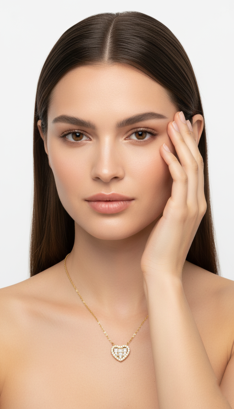 Lyxig Kärlekshalsband