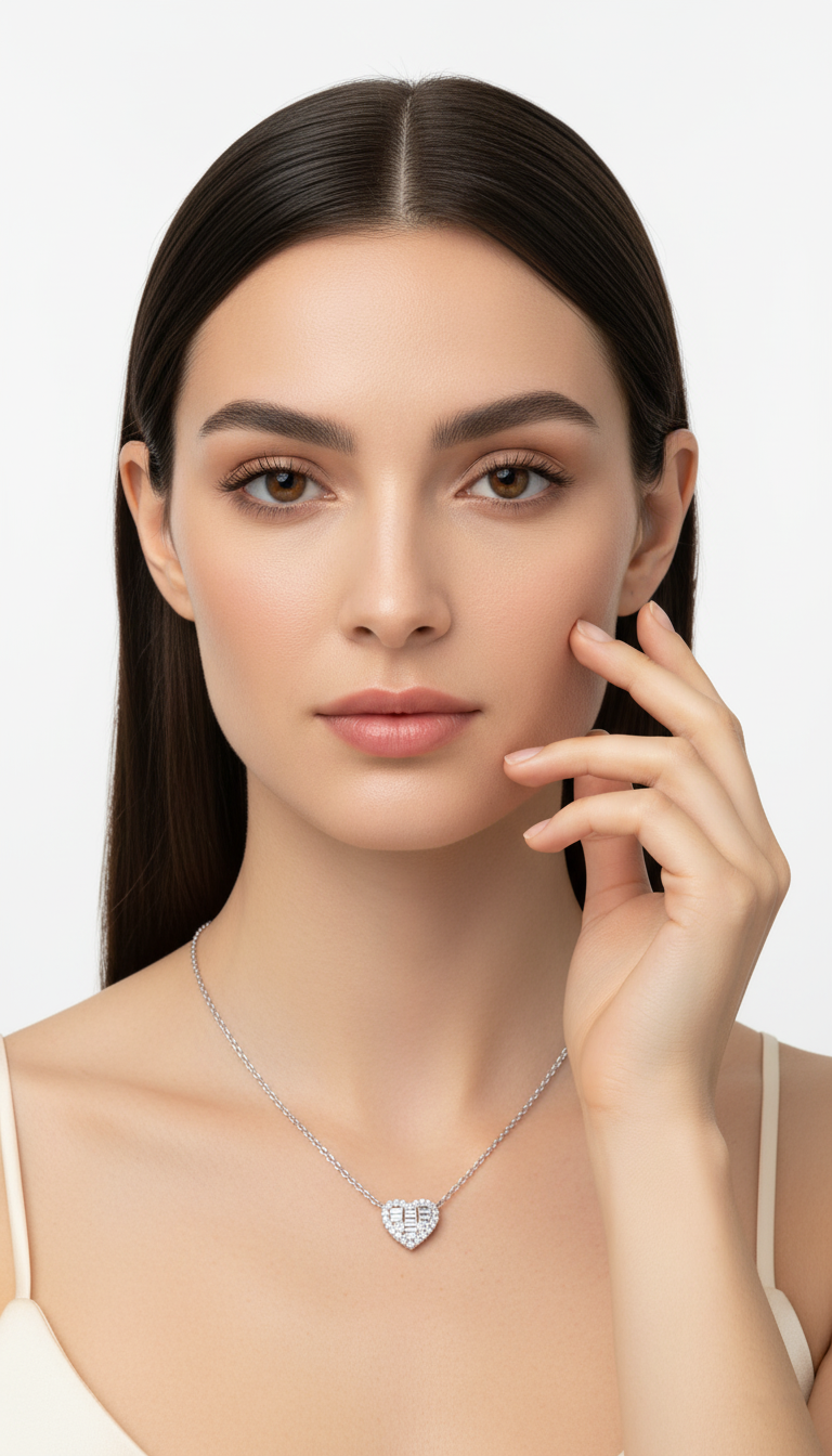 Lyxig Kärlekshalsband