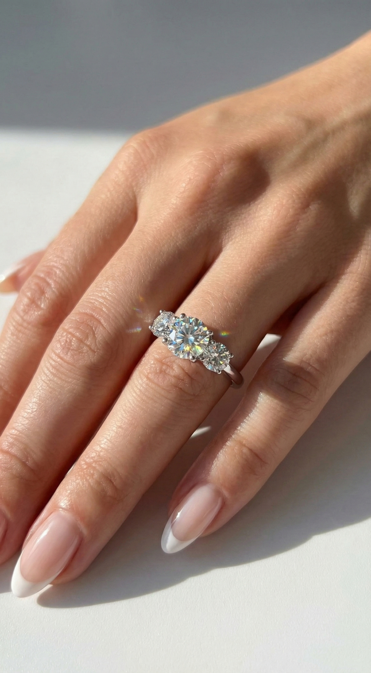 Bague Luminosité Scintillante