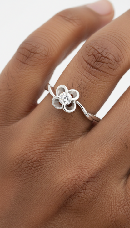 Clover Cascade Ring
