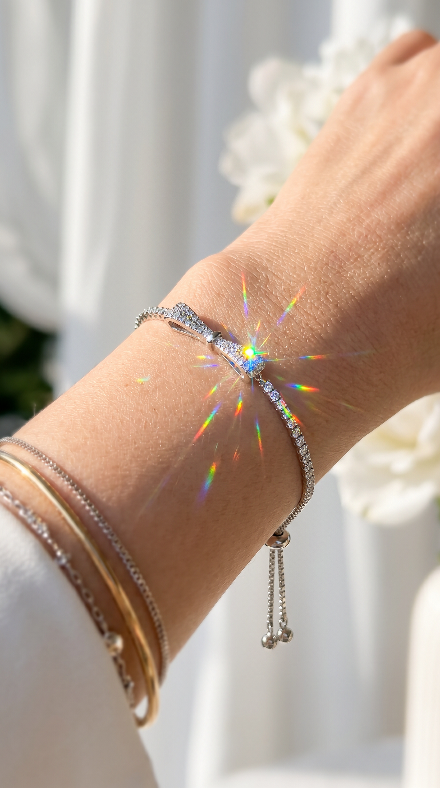 Bowtie Brilliance Bracelet