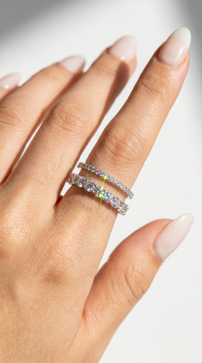 Eternity Stack Ring