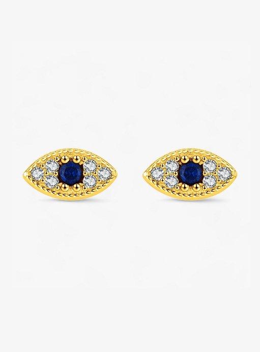 All - Seeing Earrings - Diamoray