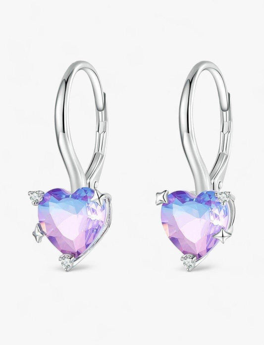 Amethyst Adorn Earrings - Diamoray