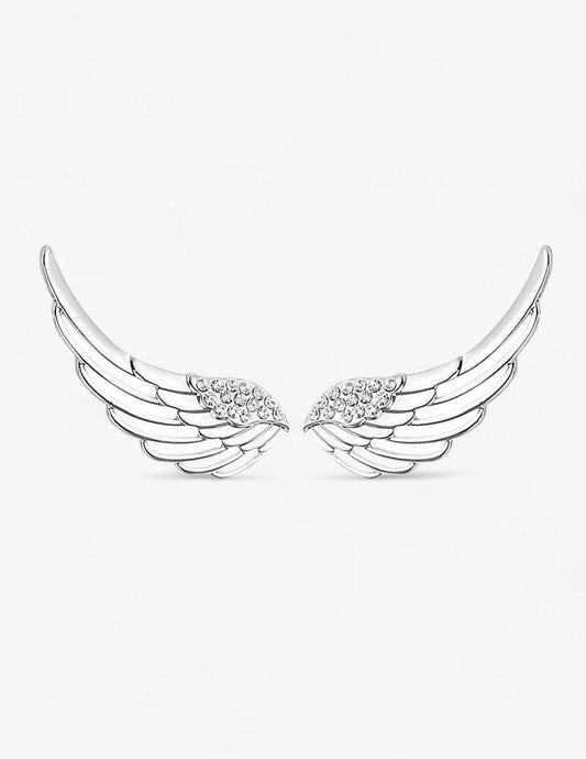 Angelic Wing Earrings - Diamoray