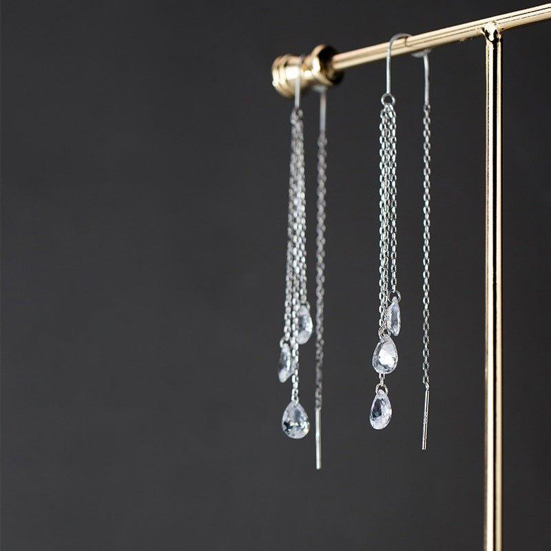 Aqua Essence Earrings - Diamoray