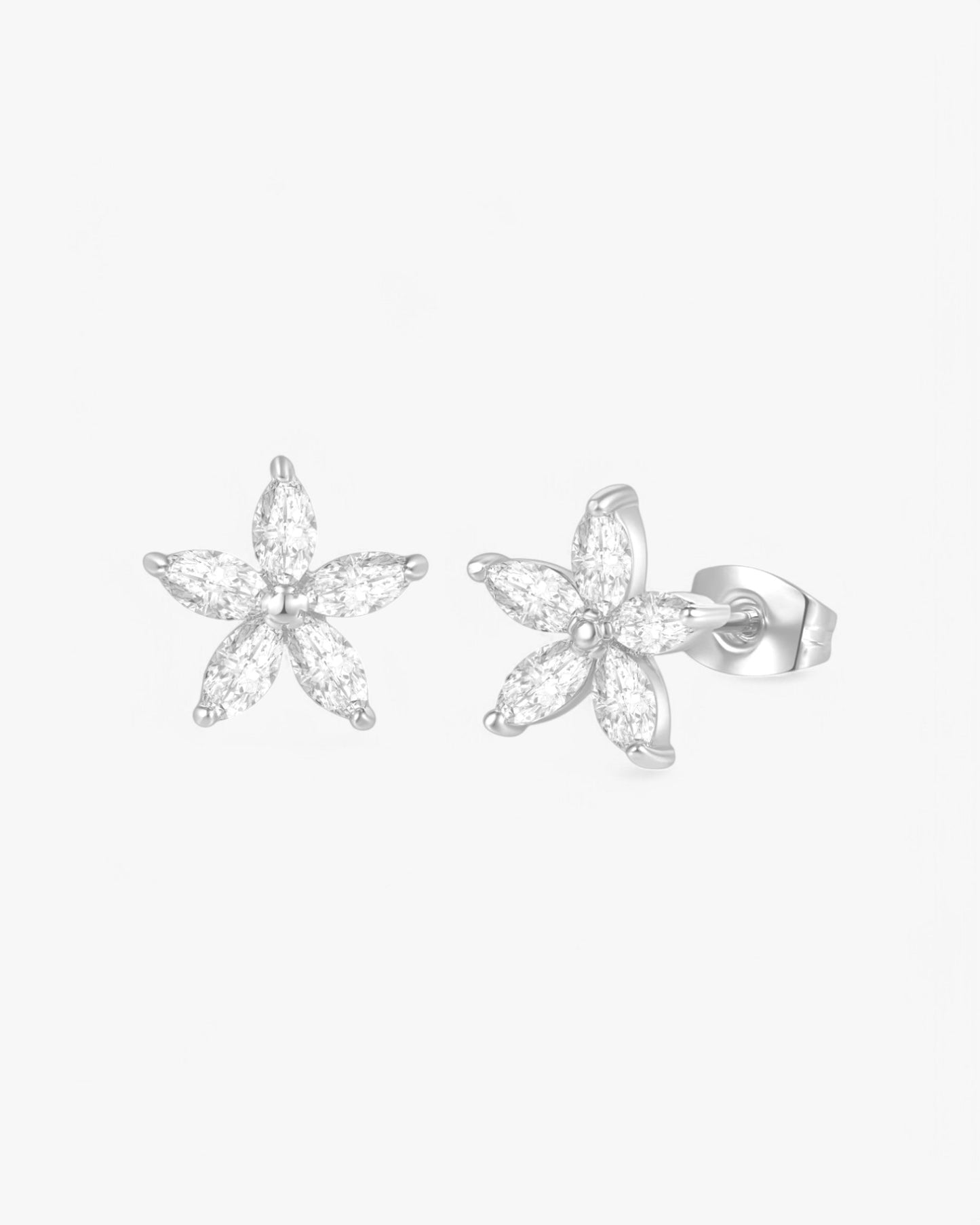 Pendientes Flora Fluorescentes