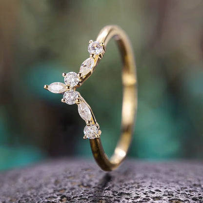 Anillo de deseos iluminado por estrellas