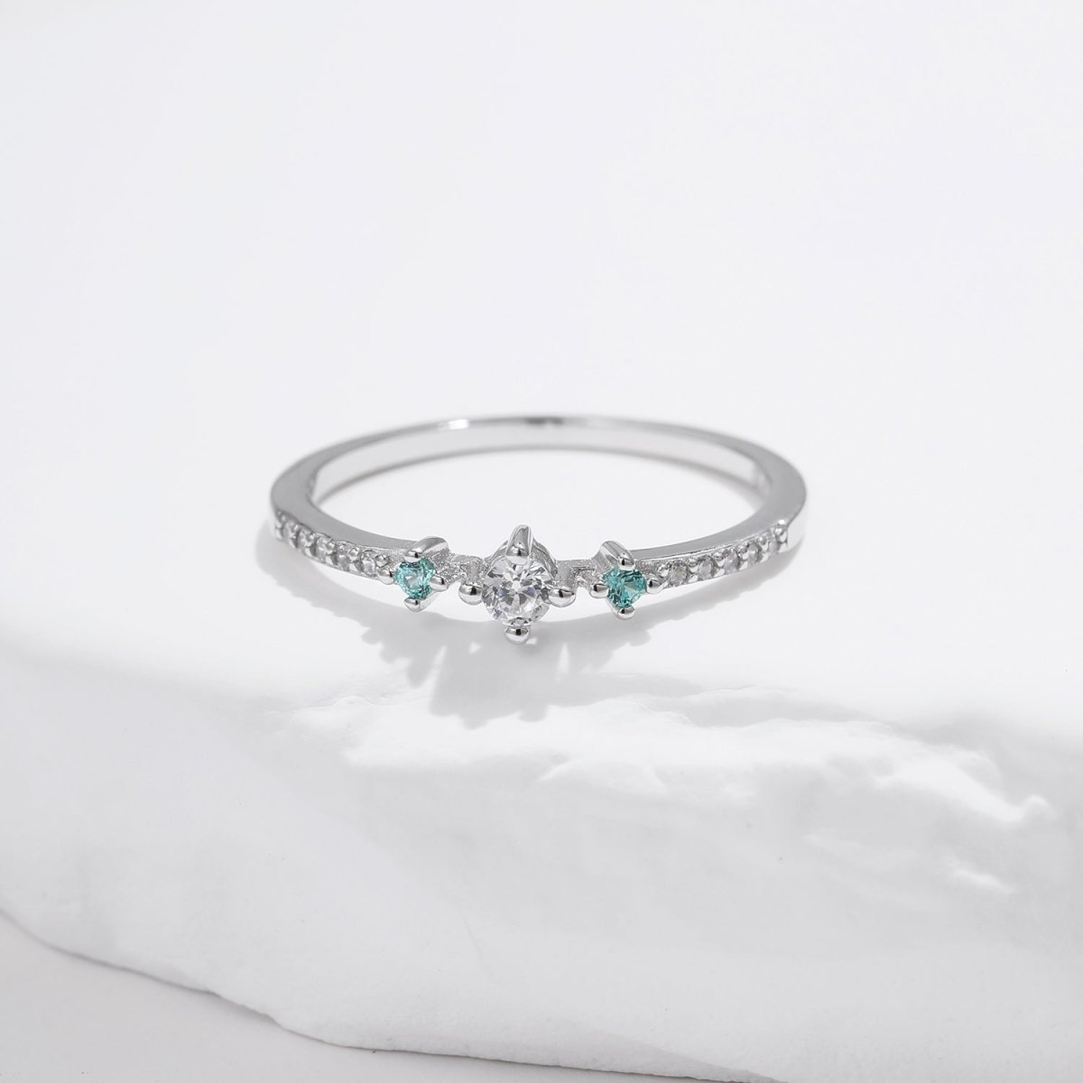 Blue Lustre Ring - Diamoray