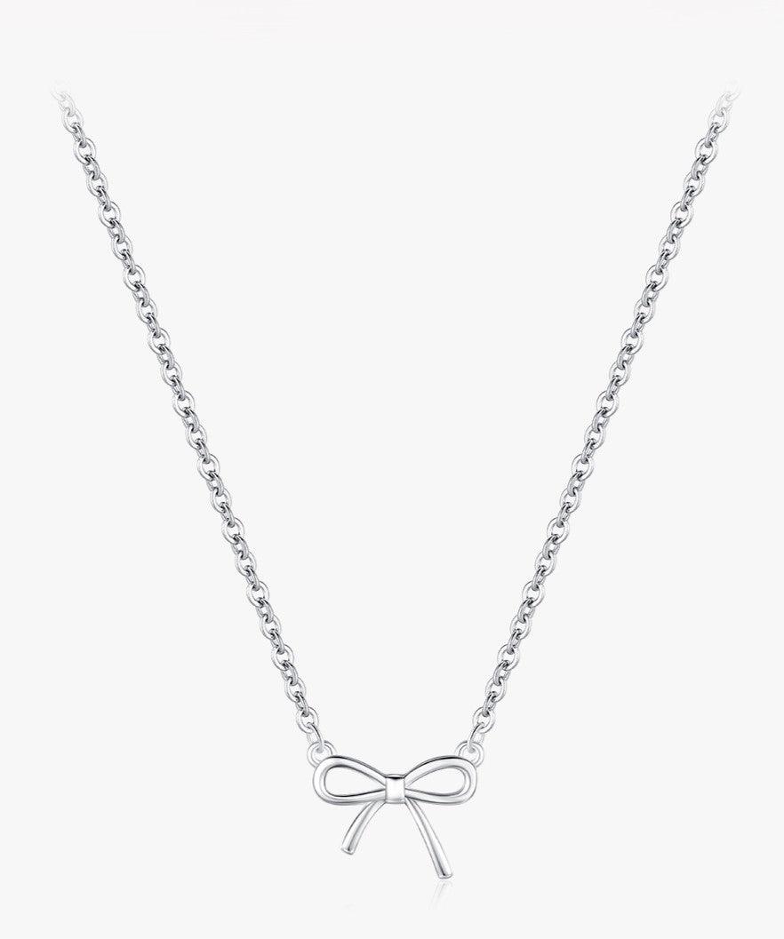 Bowtie Elegance Necklace - Diamoray