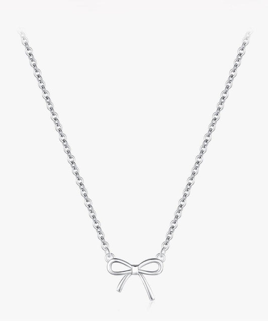 Bowtie Elegance Necklace - Diamoray