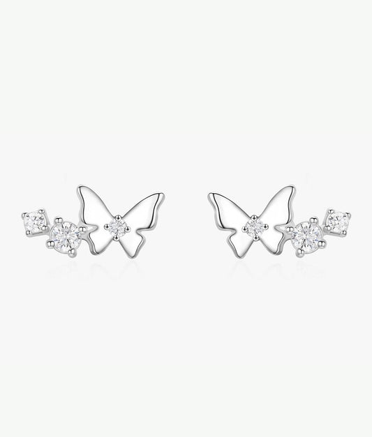 Butterfly Ballet Earrings - Diamoray