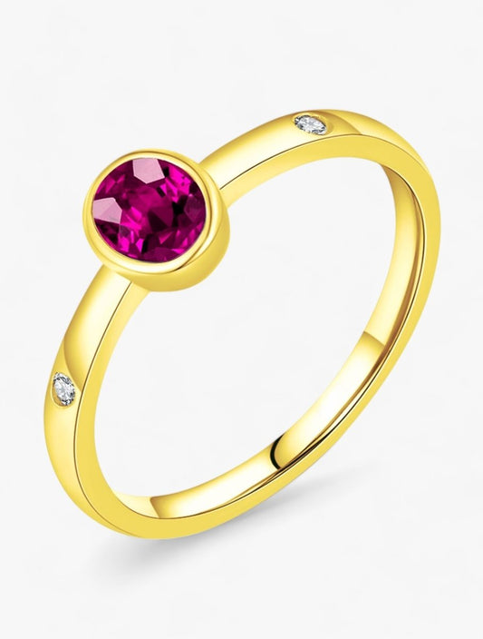 Cardinal Fire Ring - Diamoray