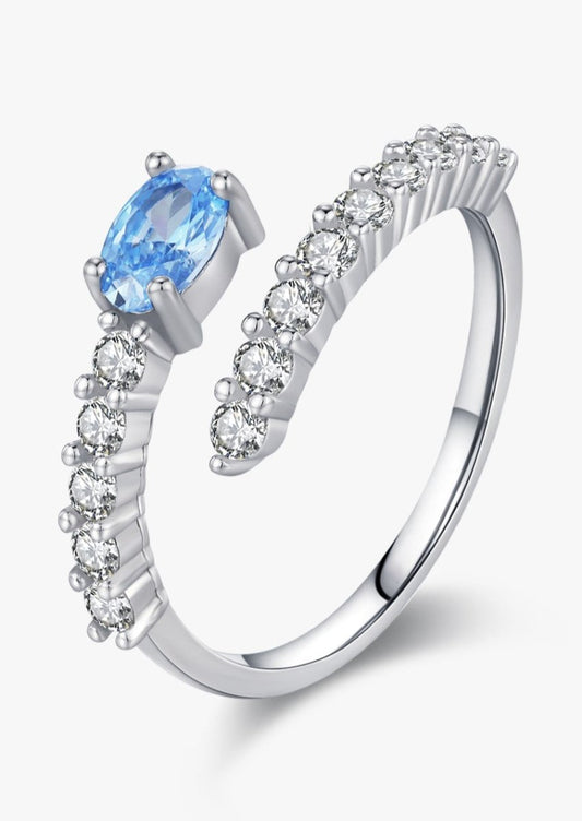 Cerulean Charm Ring - Diamoray