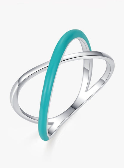 Cerulean Whirl Ring - Diamoray