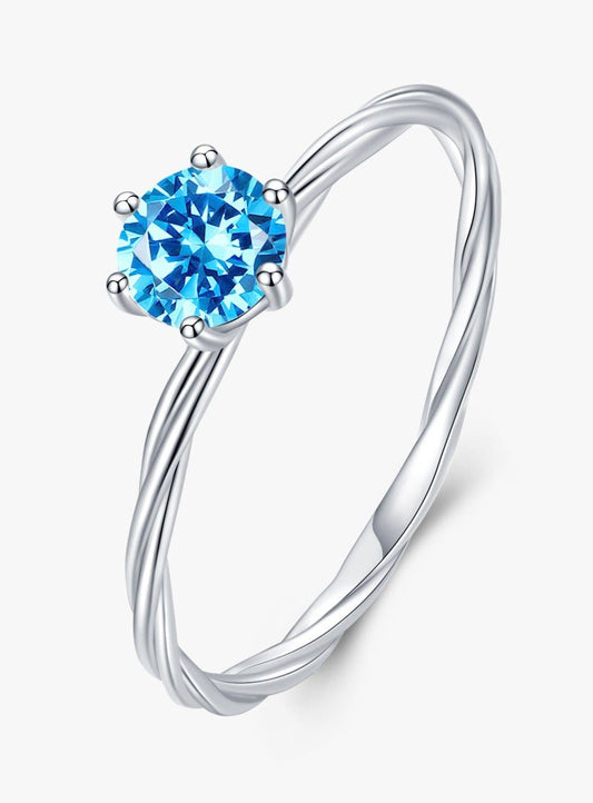 Cobalt Cascade Ring - Diamoray