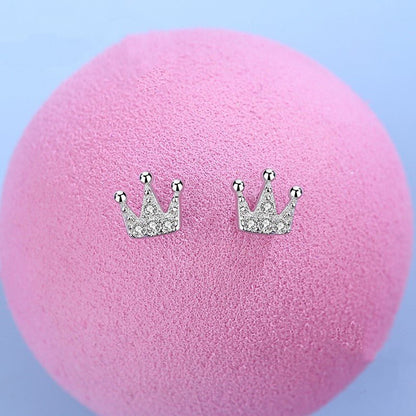 Crowned Majesty Earrings - Diamoray