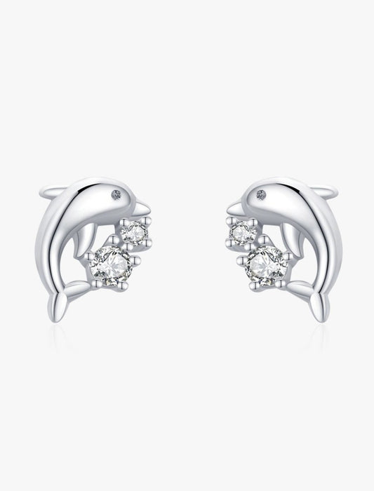 Dolphin Delight Earrings - Diamoray