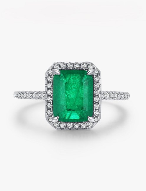 Emerald Majesty Ring - Diamoray