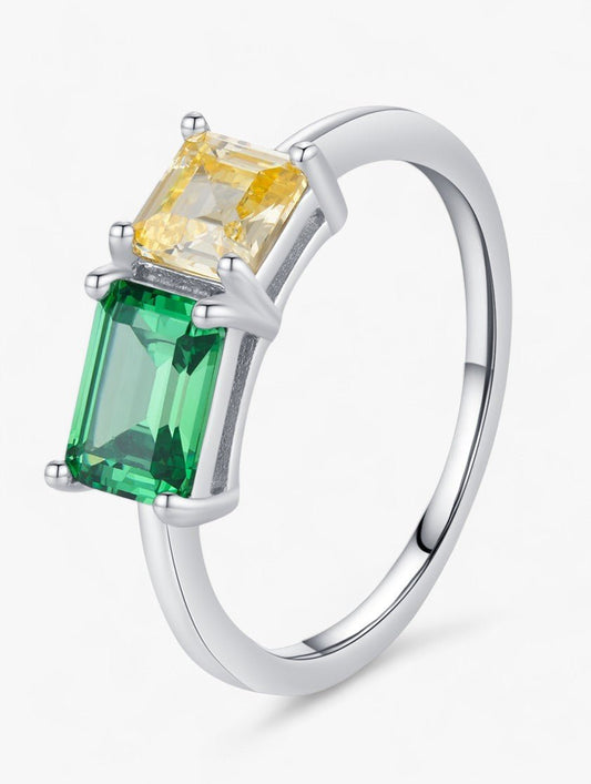 Emerald Sunshine Ring - Diamoray