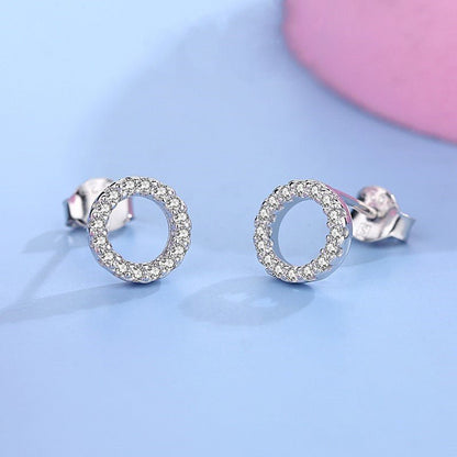 Eternity Hoops Earrings - Diamoray