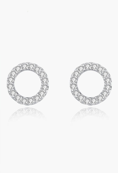 Eternity Hoops Earrings - Diamoray