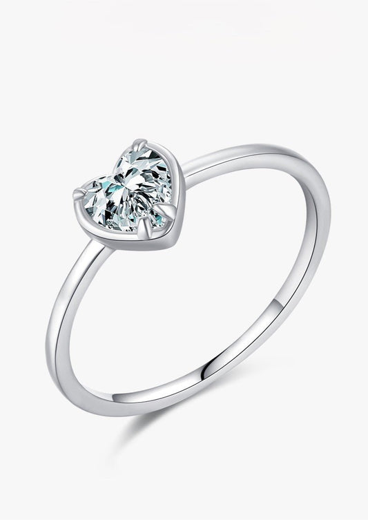 Ethereal Heart Ring - Diamoray