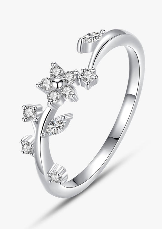 Floral Elegance Ring - Diamoray