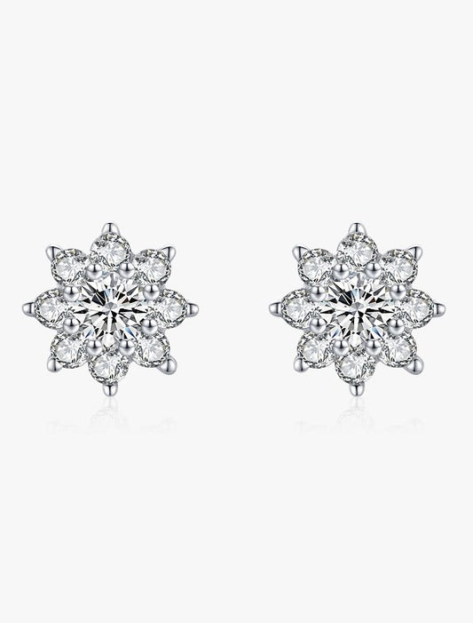 Frosted Glamour Earrings - Diamoray