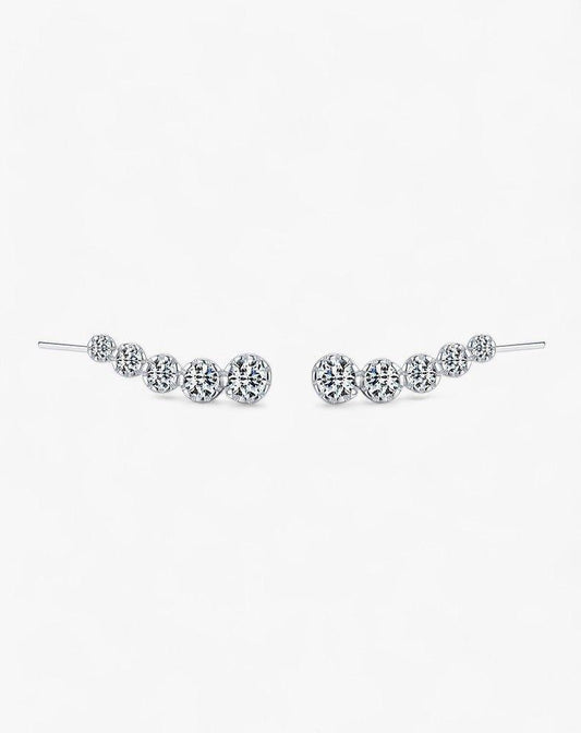 Glamorous Orbit Earrings - Diamoray