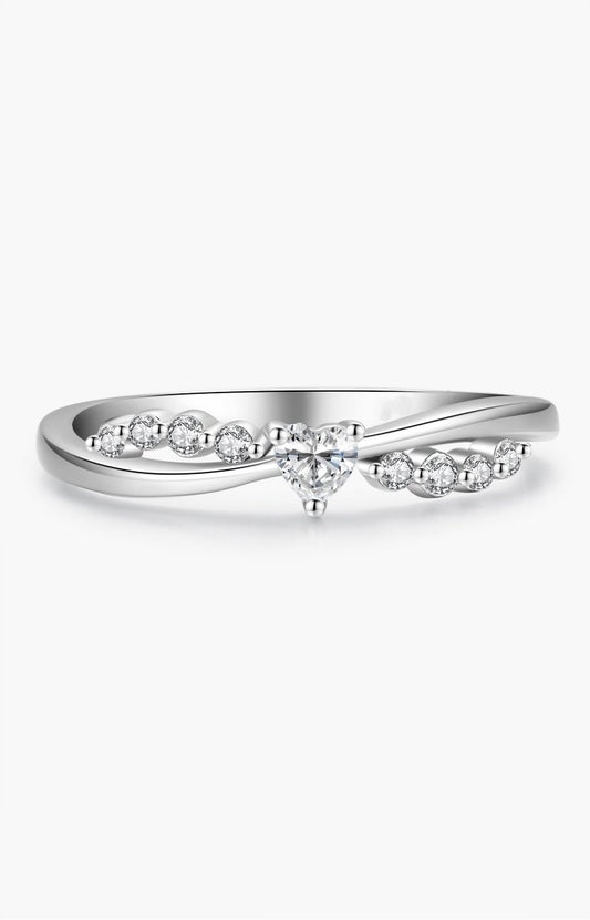 Glittering Crush Ring - Diamoray