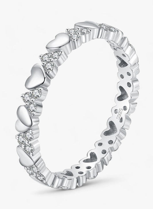 Heart Symphony Ring - Diamoray