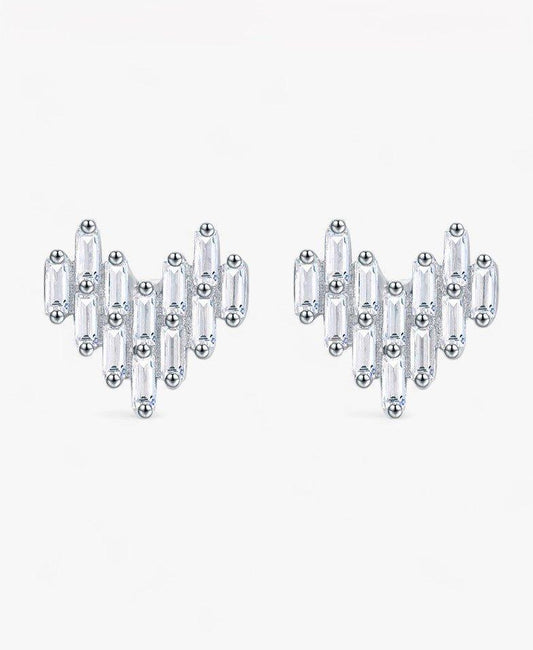 Heartfelt Elegance Earrings - Diamoray