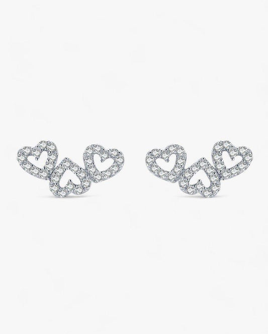 Heartfelt Whispers Earrings - Diamoray