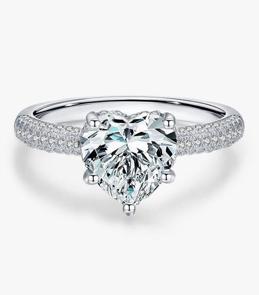 Heart's Enchantment Ring - Diamoray