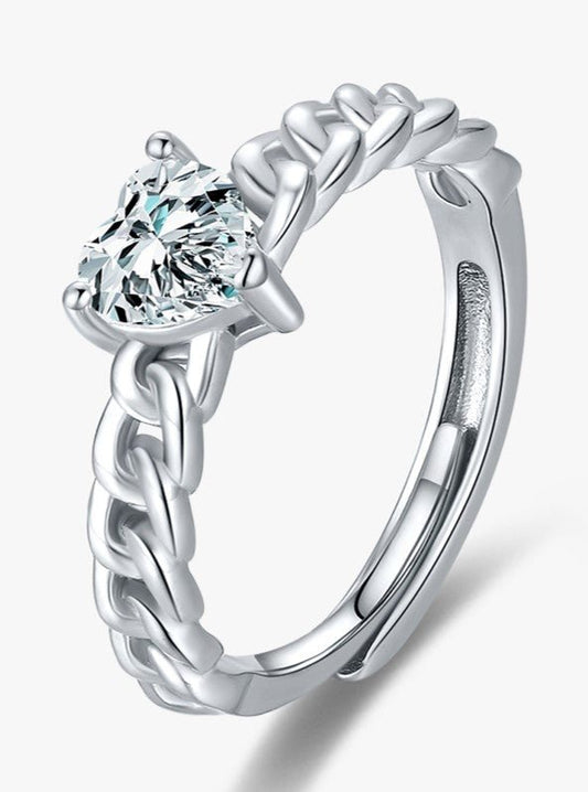 Heart's Treasure Ring - Diamoray