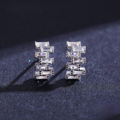 Illusion Shimmer Earrings - Diamoray