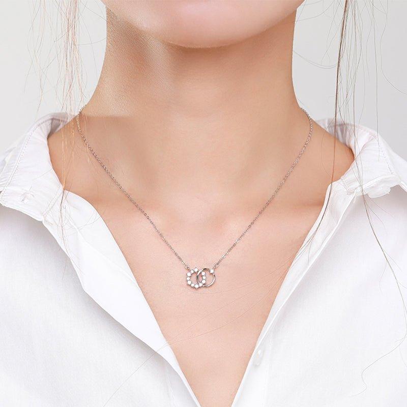 Intertwined Elegance Necklace - Diamoray