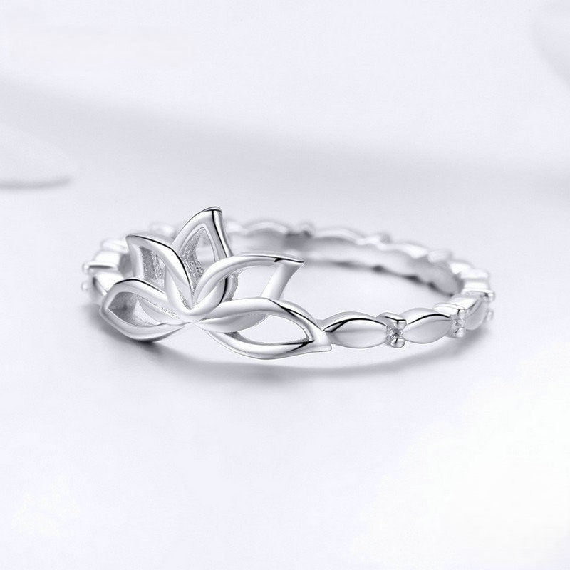 Lotus Blossom Ring - Diamoray